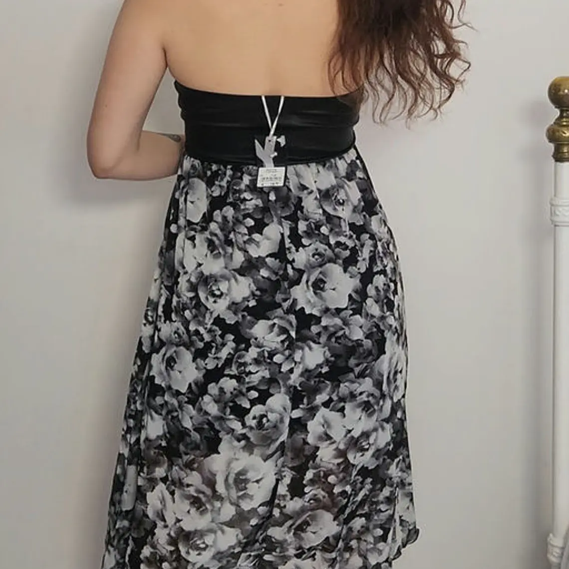Vestido Negro, Gris · T-S · AB1099 2