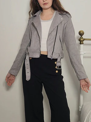 Blazer Gris · T-M · AB1100