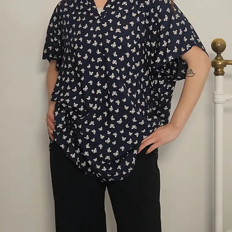 Blusa Azul · T-2XL · AB1109 1