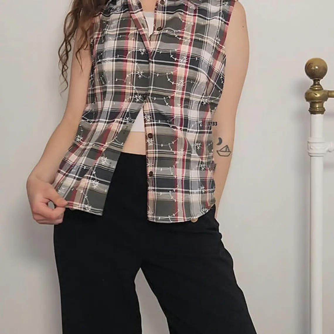 Blusa Verde, Rojo · T-M · AB1111 1