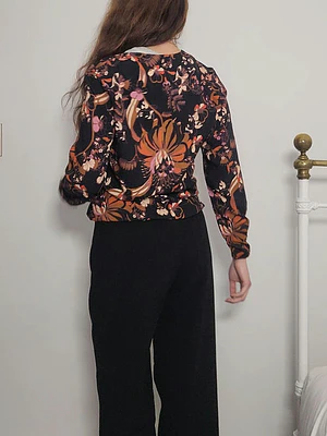 Blusa Negro · T-M · AB1114