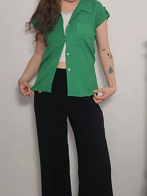 Blusa Verde · T-S · AB1115