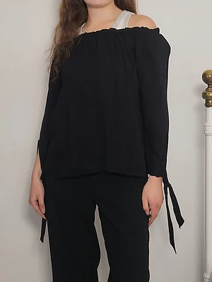 Blusa Negro · T-S · AB1121