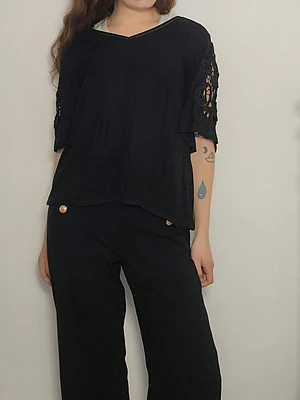Blusa Negro · T-S · AB1123