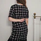 Vestido Negro, Blanco · T-L · AB11 - Miniatura 1