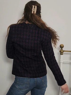 Blazer Azul, Burdeo · T-M · AB1138