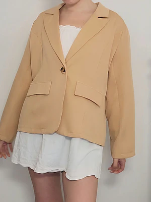 Blazer Beige · T-XL · AB1146