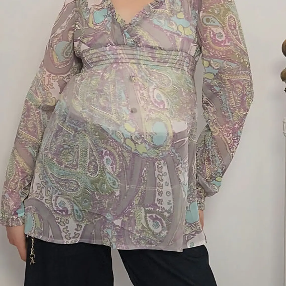 Blusa Celeste, Gris · T-S · AB1152 1