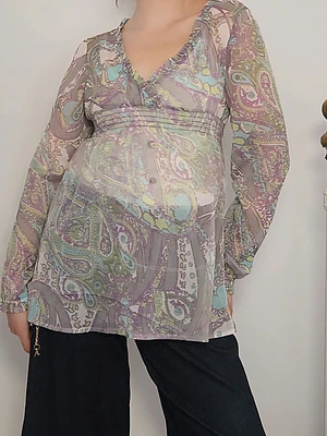 Blusa Celeste, Gris · T-S · AB1152