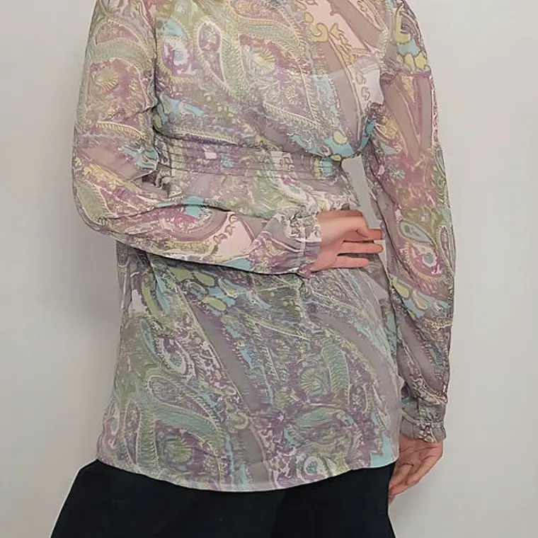 Blusa Celeste, Gris · T-S · AB1152 2