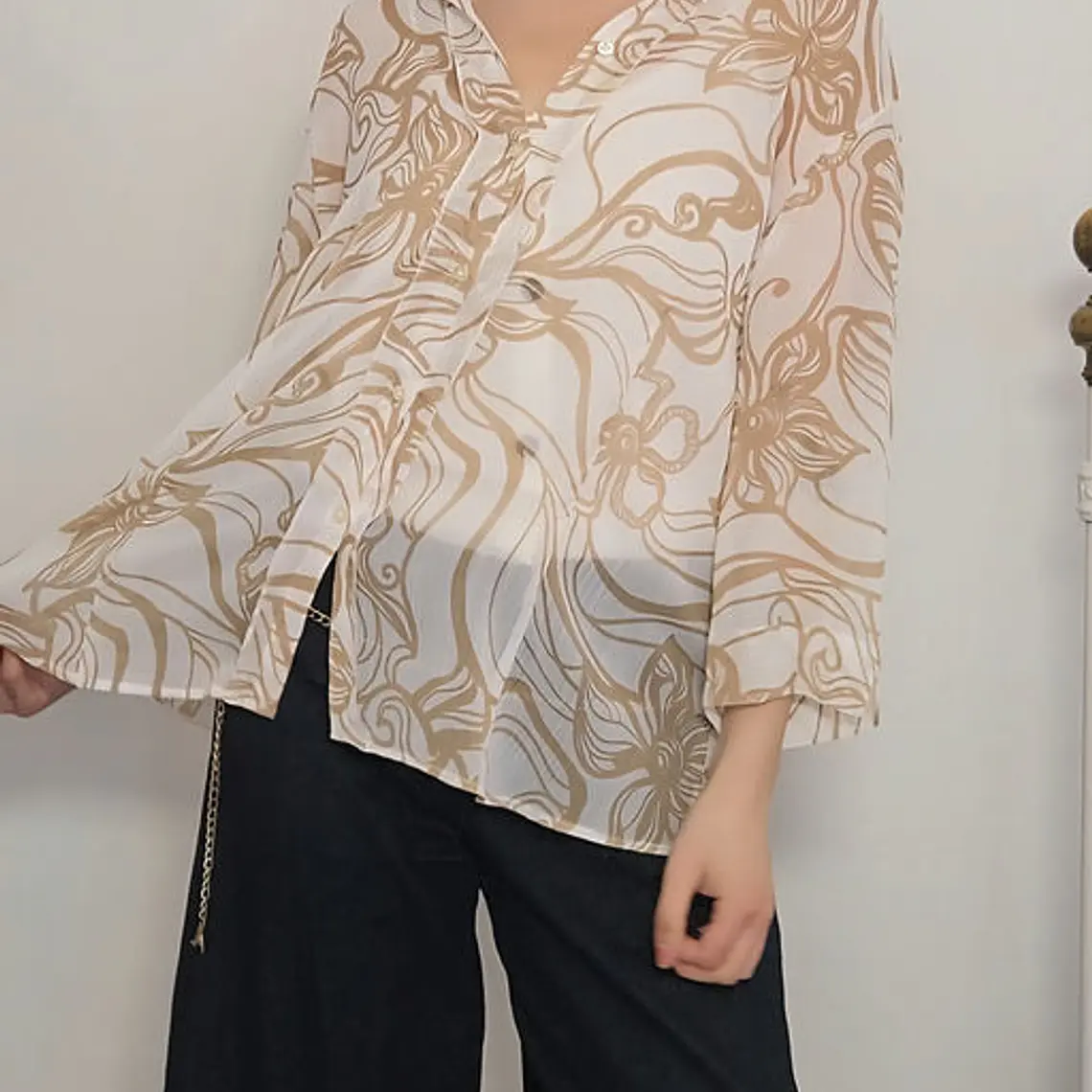 Blusa Café, Beige · T-2XL · AB1153 1