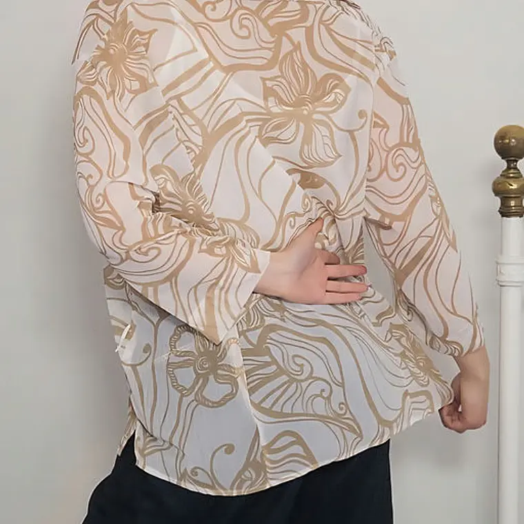 Blusa Café, Beige · T-2XL · AB1153 2