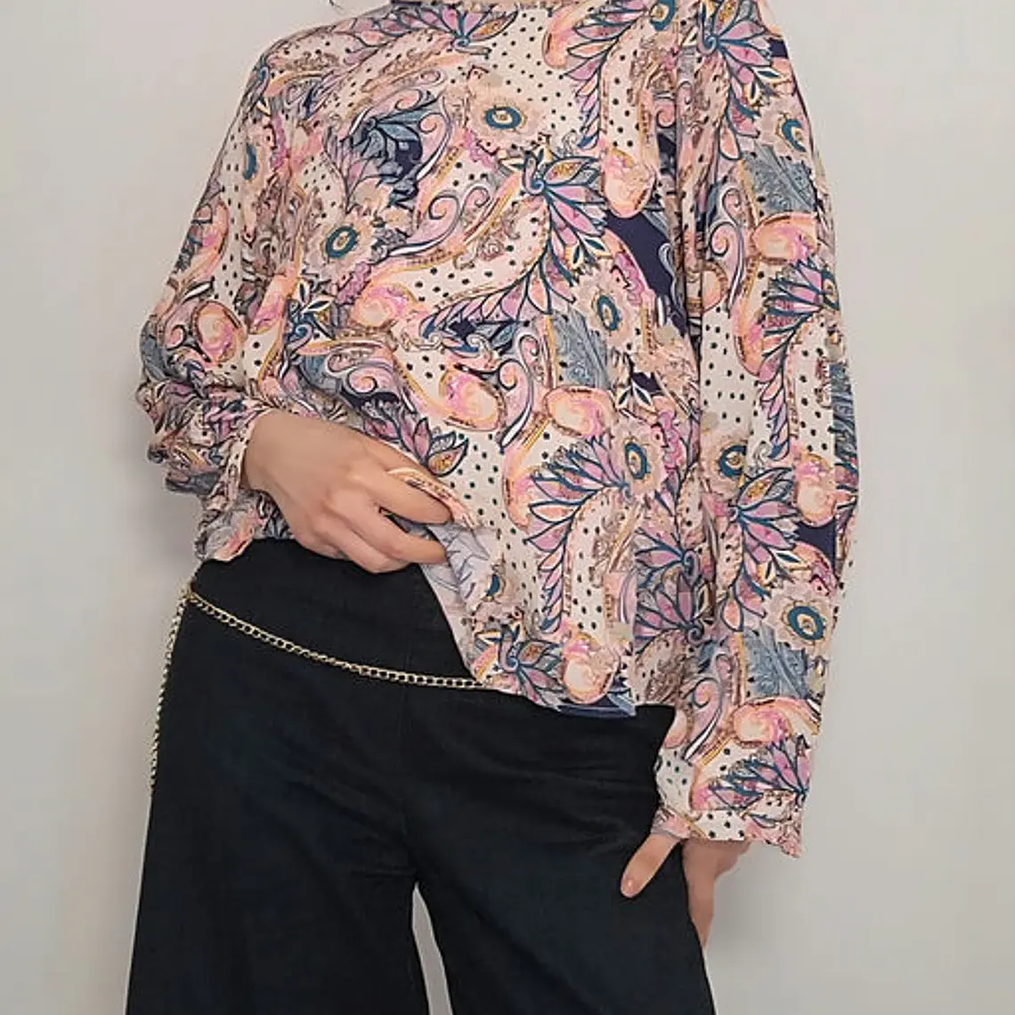 Blusa Beige, Rosado · T-XL · AB1157 1