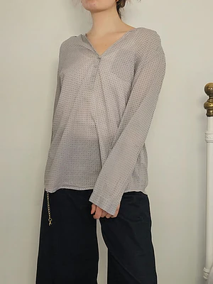 Blusa Gris · T-XL · AB1148