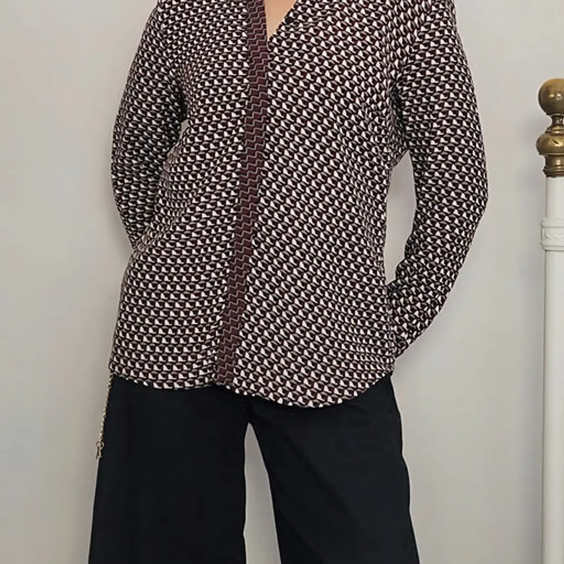 Blusa Burdeo · T-M · AB1149 1