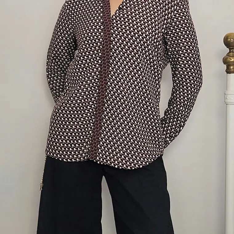 Blusa Burdeo · T-M · AB1149 1