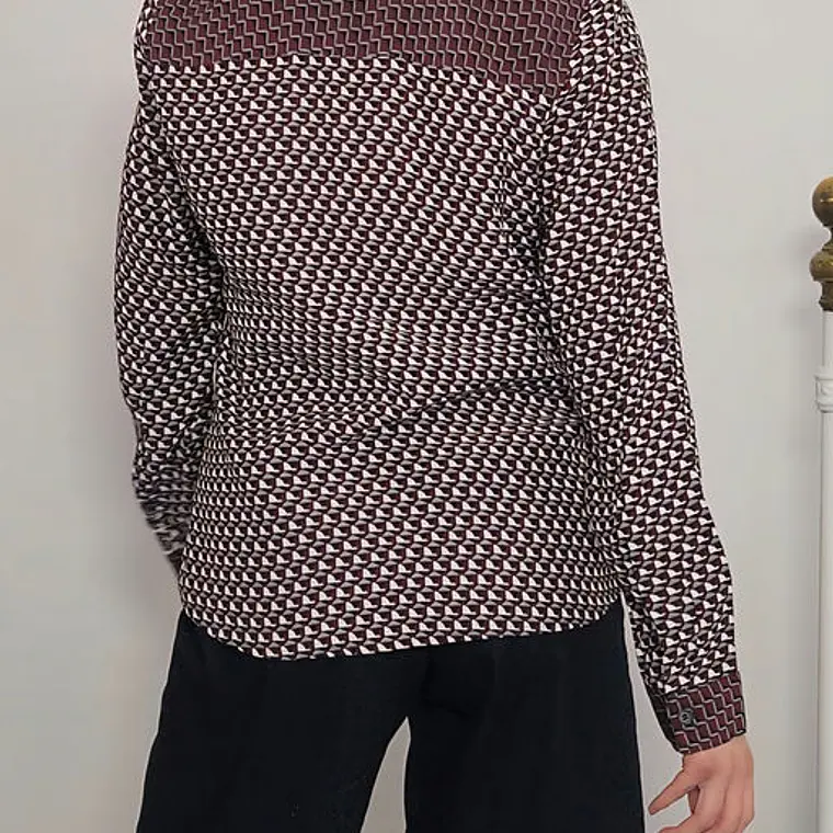 Blusa Burdeo · T-M · AB1149 2