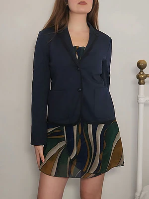 Blazer Azul · T-S · AB1159