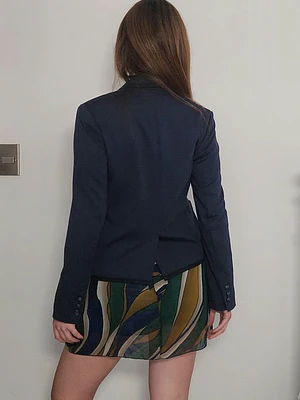 Blazer Azul · T-S · AB1159