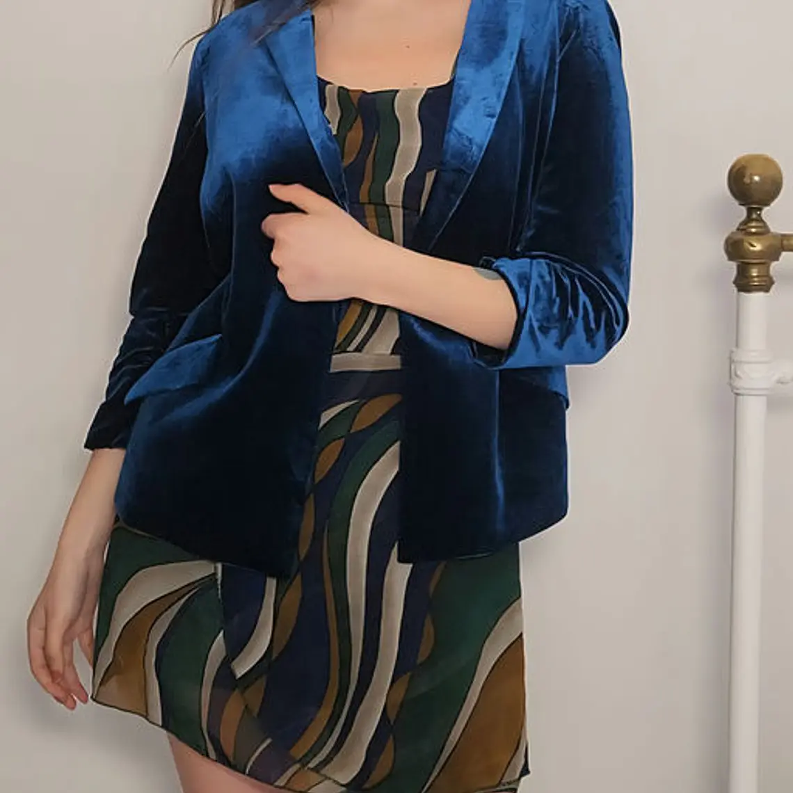 Blazer Azul · T-S · AB1160 1