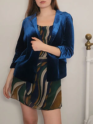 Blazer Azul · T-S · AB1160