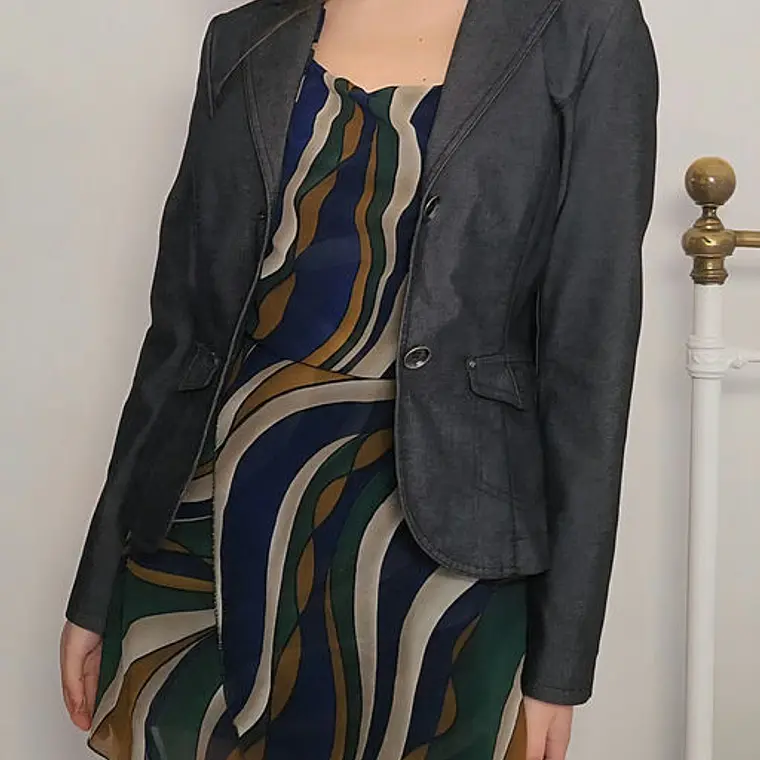 Blazer Gris · T-S · AB1161 1