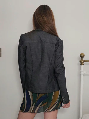 Blazer Gris · T-S · AB1161