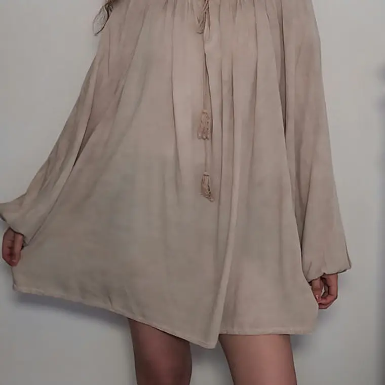 Vestido Beige · T-2XL · AB1162 1