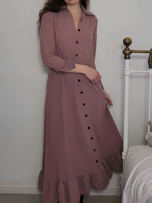 Vestido Rosado · T-S · AB1164