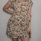 Vestido Blanco, Amarillo · T-M · AB1166 - Miniatura 1