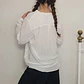 Blusa Blanco · T-XL · AB1173 - Miniatura 2