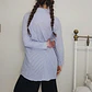 Blusa Azul, Blanco · T-L · AB1180 - Miniatura 2