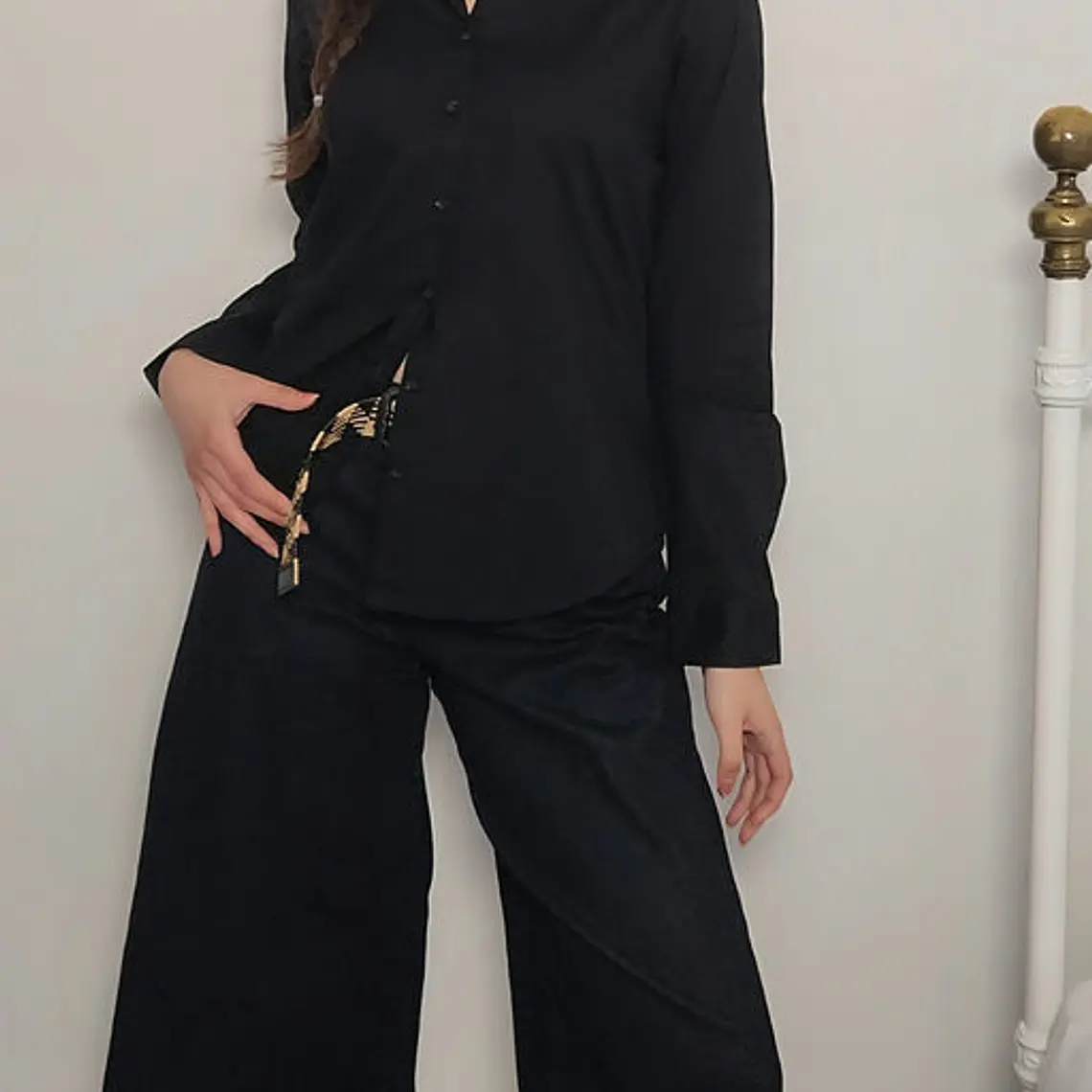 Blusa Negro · T-M · AB1187 2