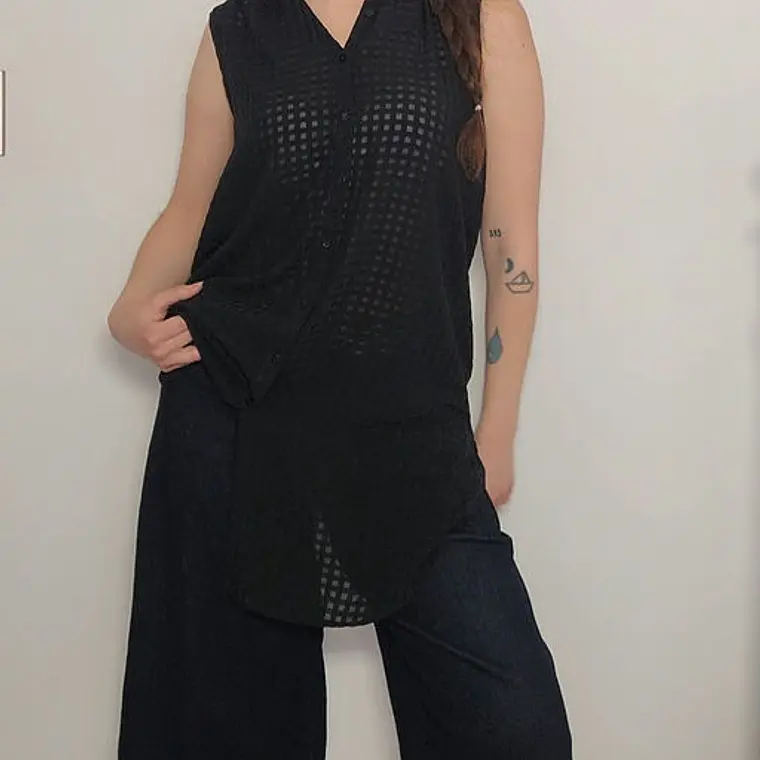 Blusa Negro · T-L · AB1189 1