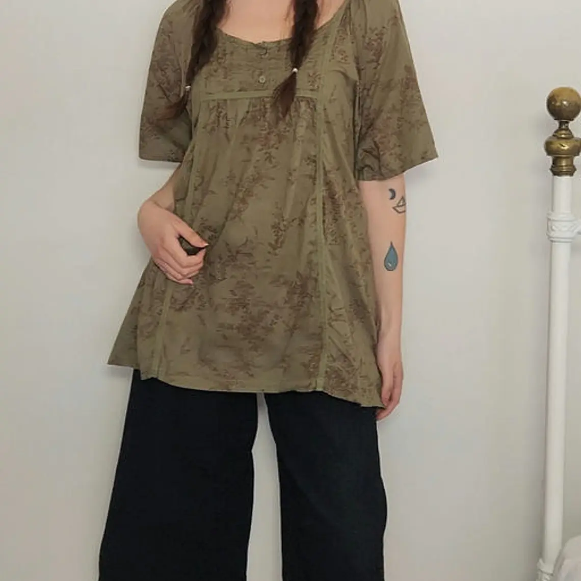 Blusa Verde, Café · T-2XL · AB1193 1
