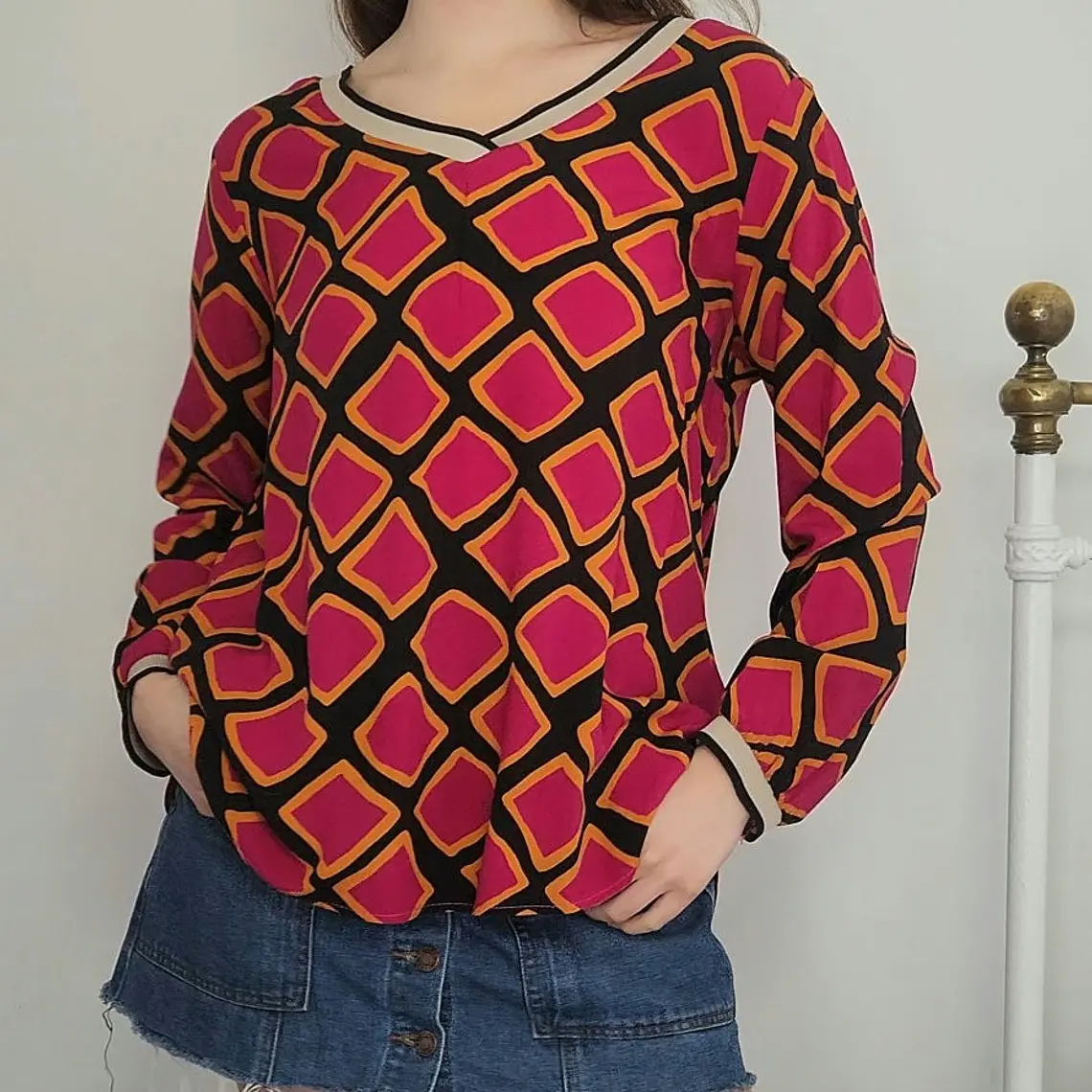 Blusa Fucsia, Negro · T-XL · AB0988 1