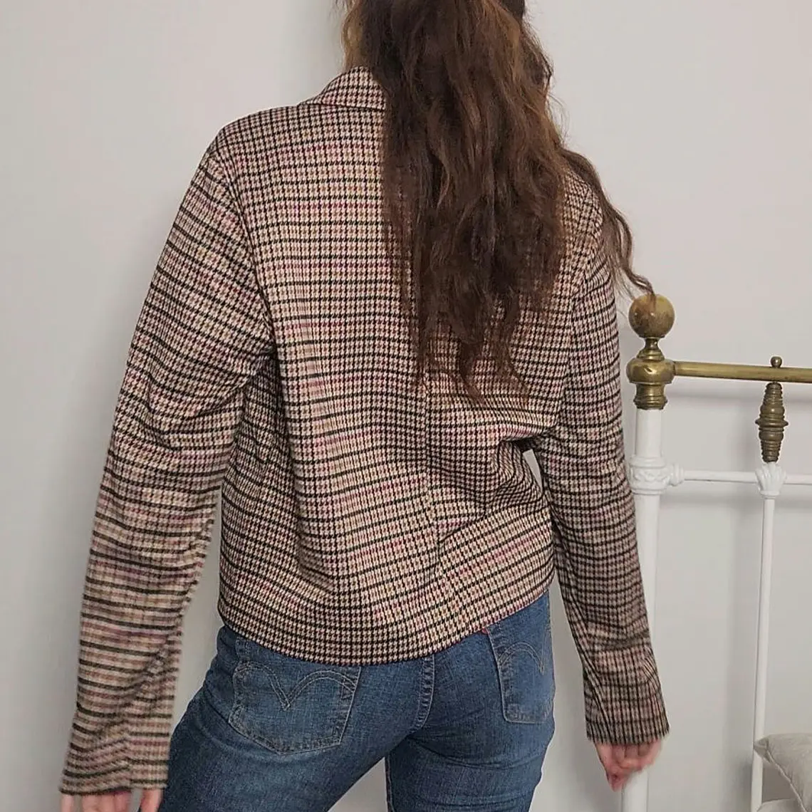 Blazer Beige, Burdeo · T-XL · AB1136 1