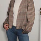 Blazer Beige, Burdeo · T-XL · AB1136 - Miniatura 2