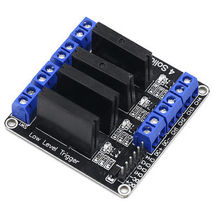 Módulo Relé Rele Relay de Estado Sólido 5V con Fusible – Control de Carga AC 240V 2A (Bajo Nivel de Activación)