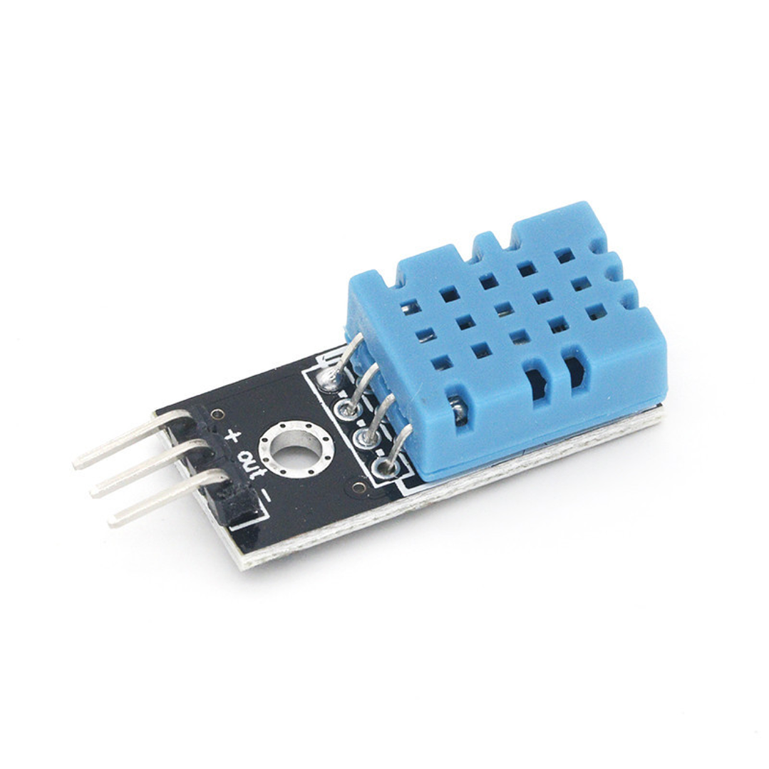 Módulo Sensor de Temperatura y Humedad DHT11 con Cables Dupont – Compatible con Arduino, ESP32 y Raspberry Pi 4