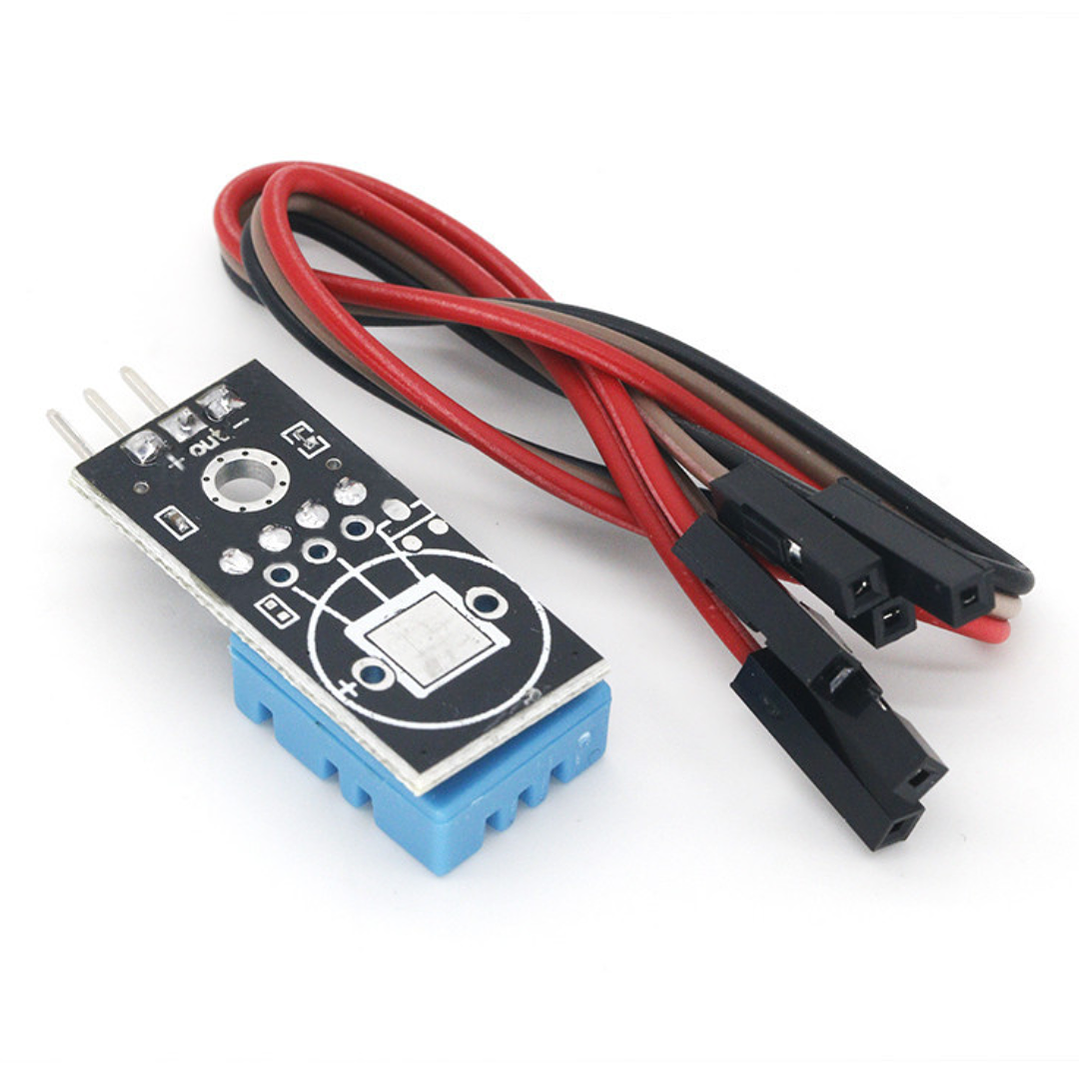 Módulo Sensor de Temperatura y Humedad DHT11 con Cables Dupont – Compatible con Arduino, ESP32 y Raspberry Pi 2