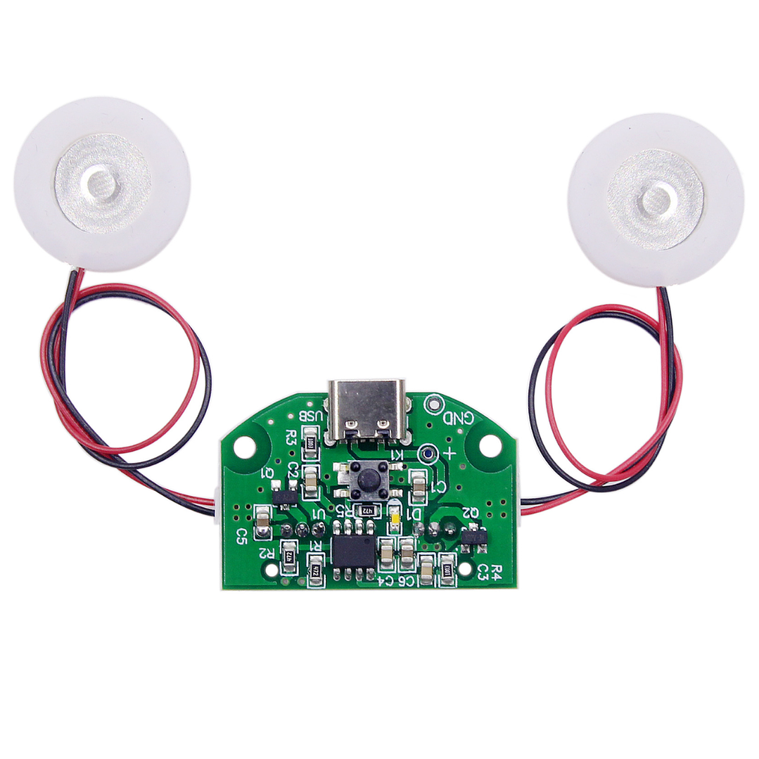 Módulo Nebulizador Ultrasónico USB Doble Cabezal Atomizador Niebla para Humidificadores, Jardinería y Proyectos DIY 3