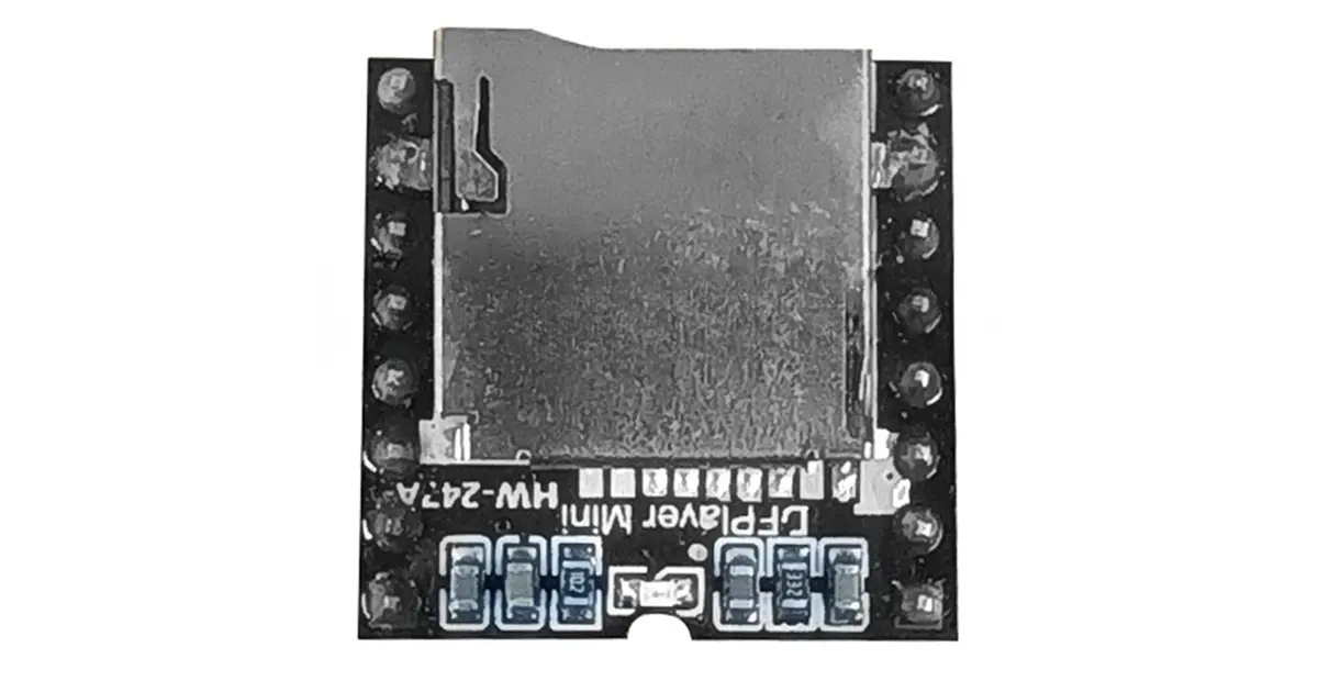 Módulo Mini Reproductor MP3 HW-247 Compatible con Arduino y
