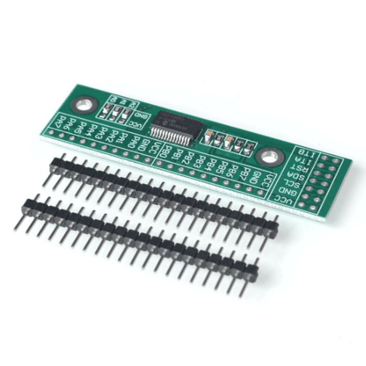 Módulo de Expansión de E/S I2C de 16 vías MCP23017-E/SS 1