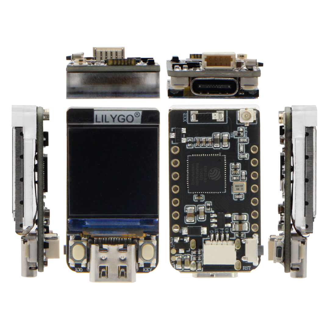 LILYGO T-QT Pro ESP32-S3 con Carcasa – Pantalla IPS 0.85” GC9A01, WiFi + Bluetooth, 4MB Flash y 2MB PSRAM 7