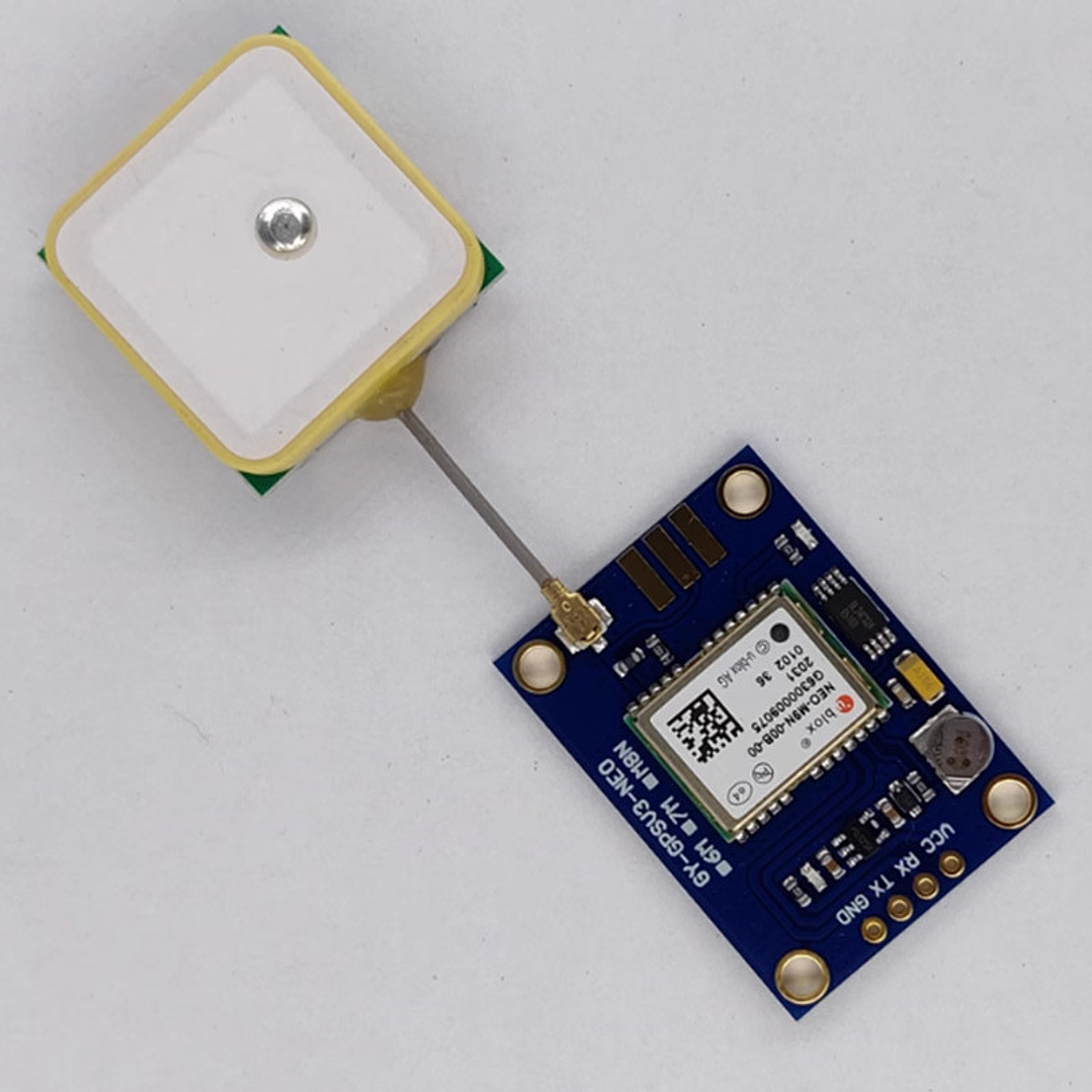 Módulo GPS/GNSS GY-NEO-9M con Antena Activa – Máxima Precisión y Velocidad 1