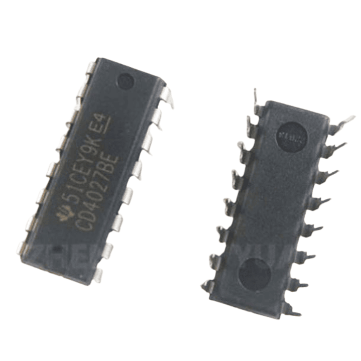 Pack x5 CD4027BE – Circuito Integrado Flip-Flop J-K Dual DIP16 | Electrónica Digital 2