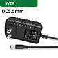 Fuente de Poder 5V 2A DC 5.5mm Adaptador Transformador Estabilizador Cargador - Miniatura 1