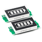 Indicador de Batería Litio 1S a 8S LED Azul 3–34V Medidor de Carga Li-ion - Miniatura 5