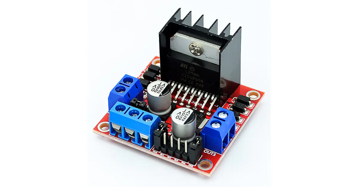 Módulo Driver de Motor L298N Doble Puente H 5V–35V para DC y
